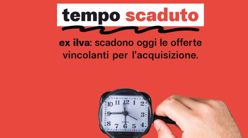 Scadono oggi le offerte vincolanti per l’acquisizione dell’ex-Ilva, cosa accade adesso?